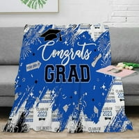 Клас на дипломиране на висше одеяло старши фланел с леко тежест меки дипломира