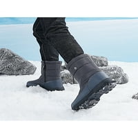 Lacyhop дамски зимен сняг обувка среден телешки пешеходни обувки легащи ботуши на открито устойчиви топли обувки, изолирани на сиво 7.5