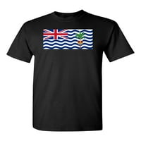 Британски територия на Индийския океан на флаг за възрастни DT тениска