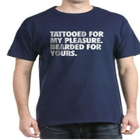 Cafepress - Тениска с татуиране и брада - памучна тениска