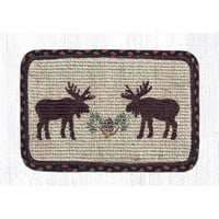 Земни килими 85-019MP Wicker Weave Swatch- Moose и Pinecone