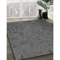 Ahgly Company вътрешен правоъгълник с шарени сиви килими, 8 '10'