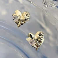 Задайте аксесоари за нокти изящни лъскави любовни фаукс-диамант дизайн декоративен циркон сладко момиче изкуство за нокти за момиче за момиче