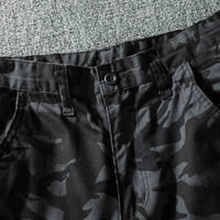 Hwmodou мъжки товарни панталони камуфлаж отпечатани многопокета закопчалки с ципове на ципове на открито мъжки дрехи панталони за мъже